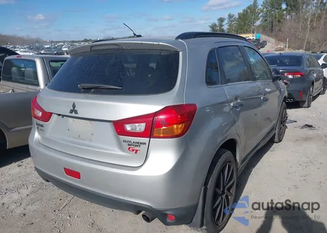 2015 Mitsubishi Outlander Sport Gt from USA, damaged, VIN 4A4AR4AW1FE058319
